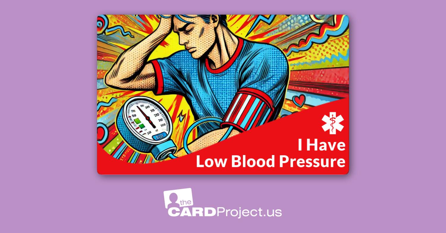 I Have Low Blood Pressure Design 3